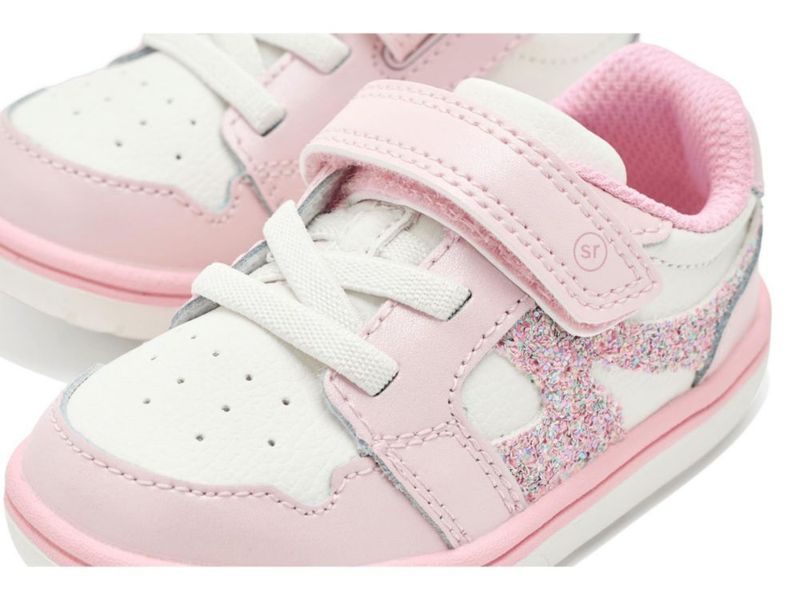Zapatos Stride Rite London Rosa Talla 6 Ancha