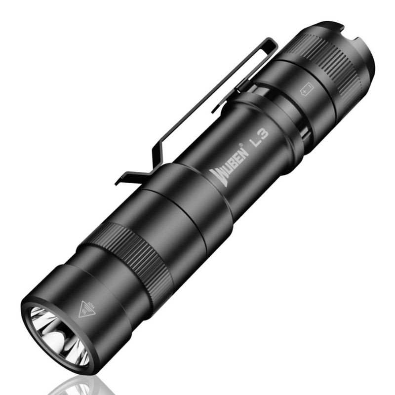 Linterna LED recargable WUBEN L3 3000 lúmenes 14 cm
