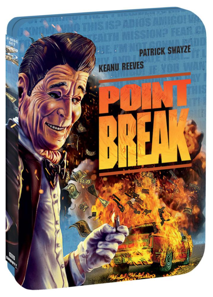 Película SHOUT! FACTORY Point Break 4K Ultra HD – Edición limitada en caja de acero