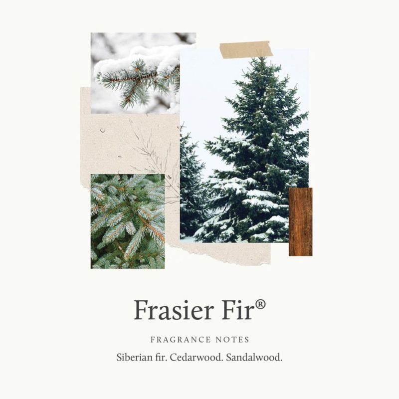 VELA Thymes Frasier Fir 283 g Frasco Verde y Blanco