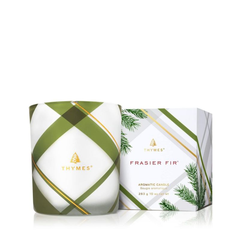 VELA Thymes Frasier Fir 283 g Frasco Verde y Blanco