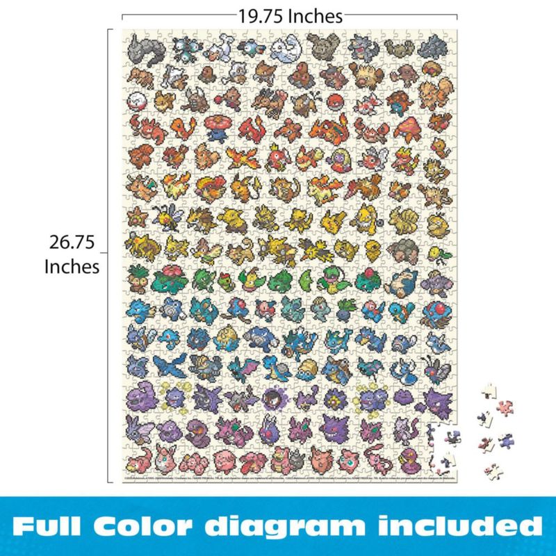 Rompecabezas de 1000 piezas Pokémon – Buffalo Games