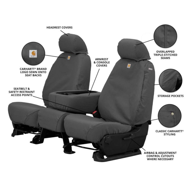 Fundas de Asiento Covercraft Carhartt para Toyota Tundra 2014‑2021