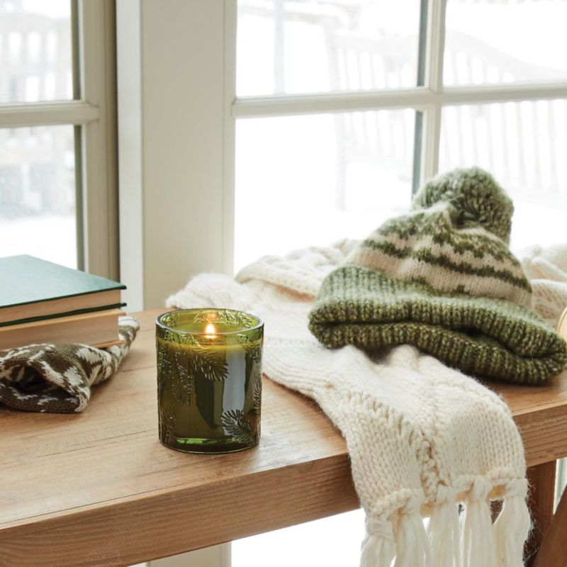 Vela Thymes Frasier Fir 185 g Frasco de Vidrio Verde