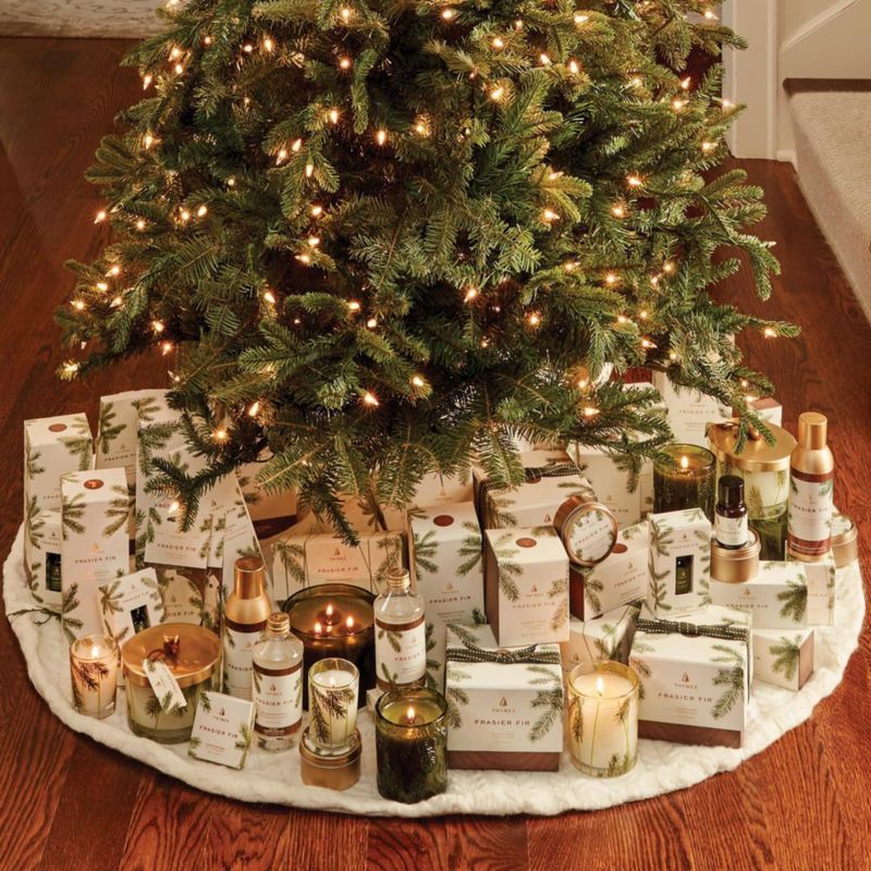 Vela Thymes Frasier Fir 185 g Frasco de Vidrio Verde