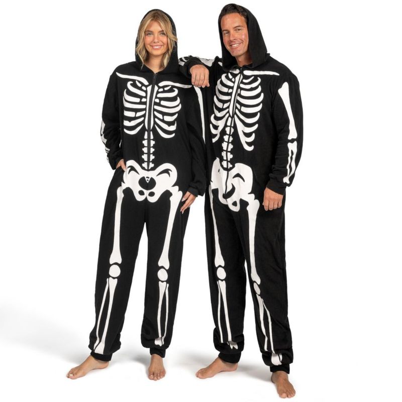 Disfraz de Esqueleto Brilla en la Oscuridad – Spooktacular Creations