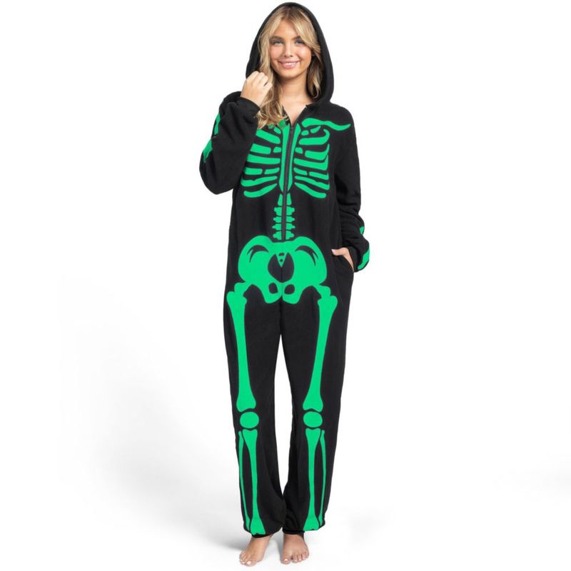 Disfraz de Esqueleto Brilla en la Oscuridad – Spooktacular Creations