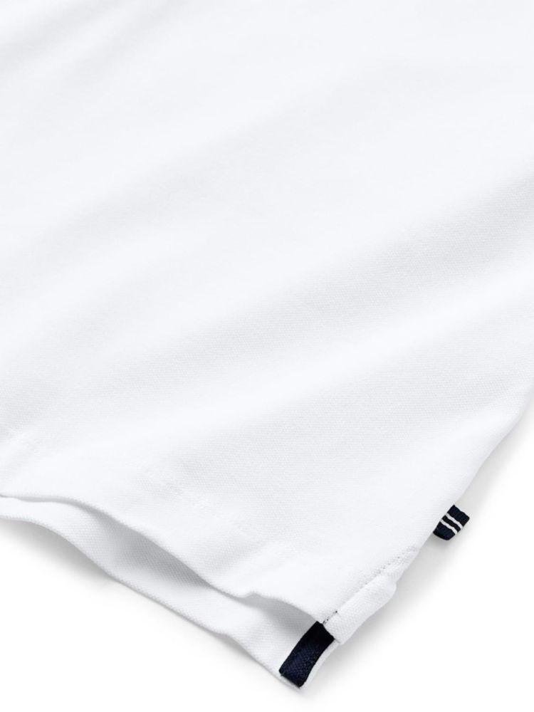 Camisa Polo Nautica Hombre Talla S Blanco Algodón Stretch
