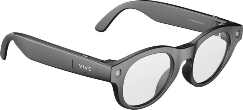 Gafas AI HTC Vive Eagle Negro con Lentes Pantos Transparentes