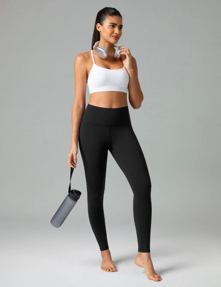 Leggings Colorfulkoala negro de cintura alta 71 cm