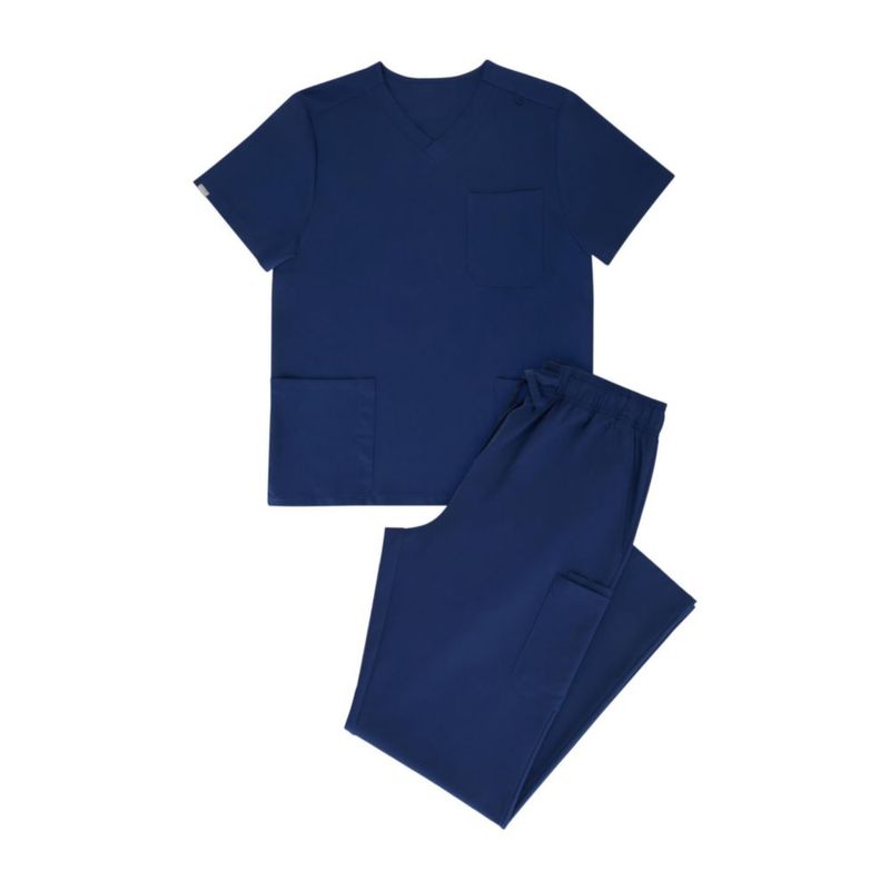 Conjunto de Uniforme Médico para Hombre Hanes con Tecnología de Absorción de Humedad y Bolsillos