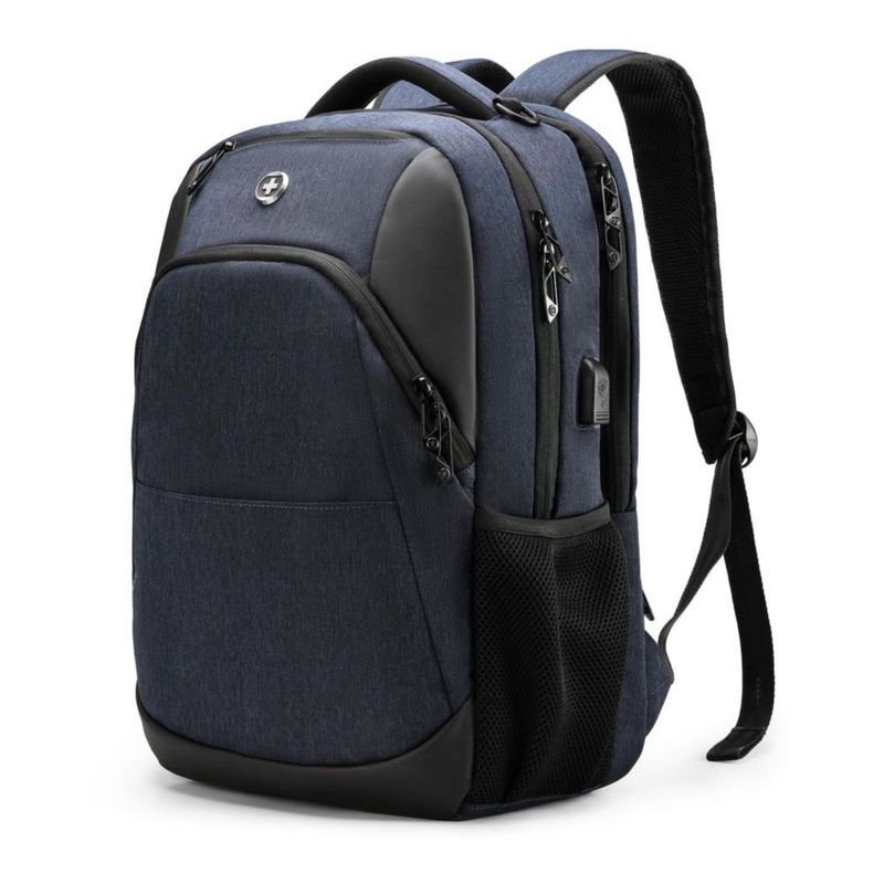 Mochila Swissdigital de 16 pulgadas con puerto de carga USB