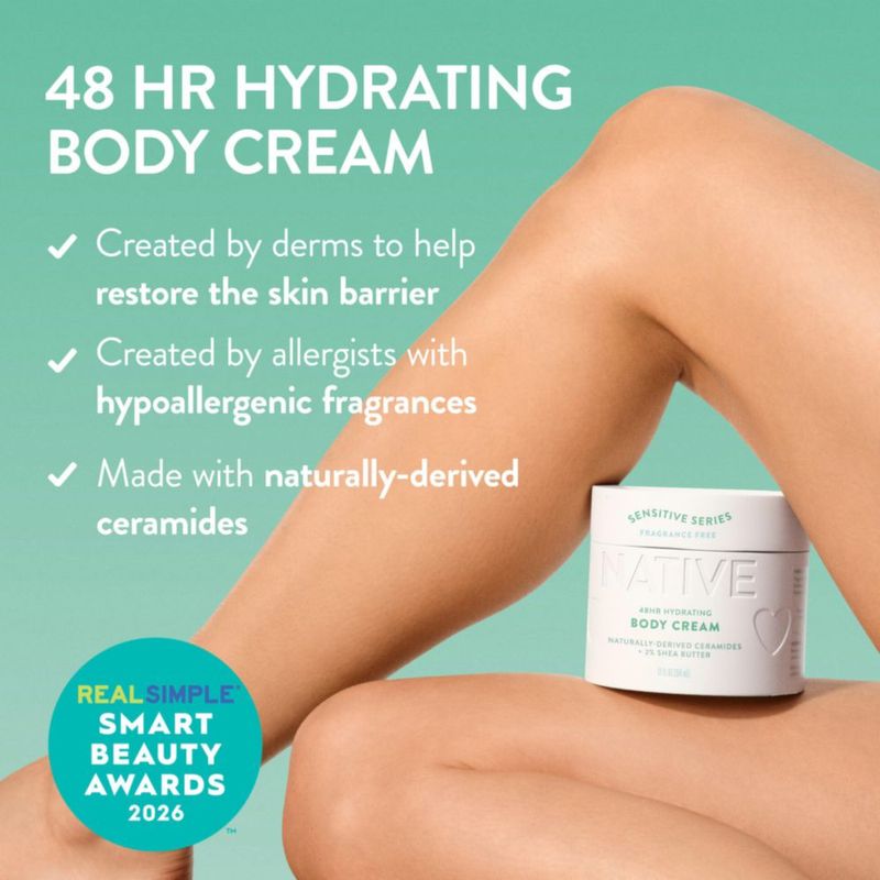 Crema Corporal Native 340 ml Sin Fragancia