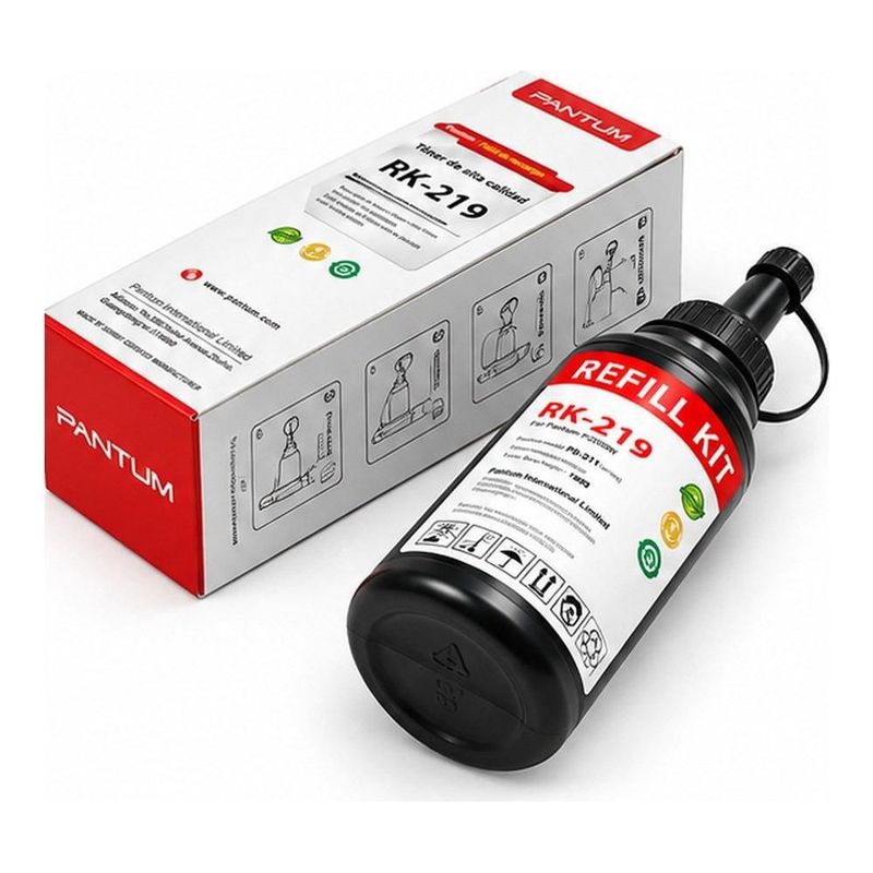 Recarga Pantum RK219 Negro, Rendimiento 1600 Páginas, para P2509W, M6509NW y M6559NW