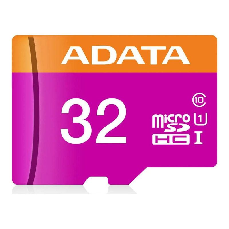 Memoria MicroSDHC ADATA 32GB UHS-I Clase 10 con Adaptador, Modelo AUSDH32GUICL10 RA1