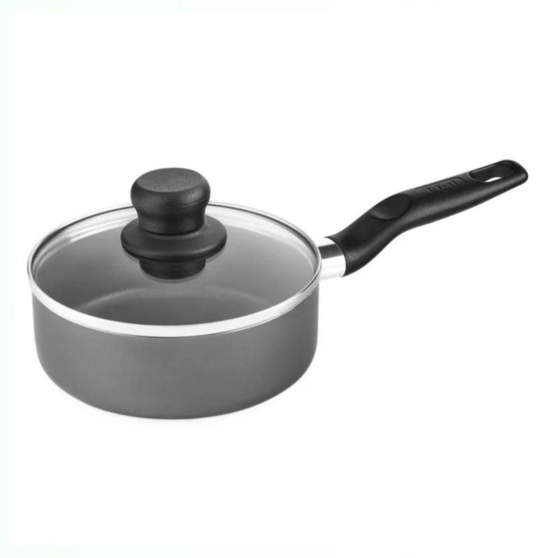 BATERIA T-FAL MOD. 5819500 TALENT 7 PZAS GRIS REVESTIMIENTO ANTIADHERENTE COCCIÓN SALUDABLE CON MENOS ACEITE