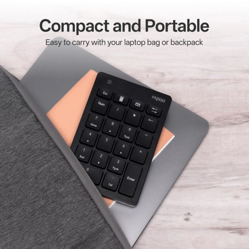 Teclado Numérico Inalámbrico Rapoo K50 de 22 Teclas USB‑A