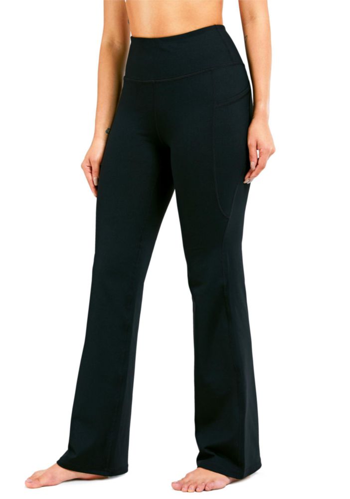 Pantalones de Yoga G Gradual 71/76/81/86 cm Negro con Bolsillos