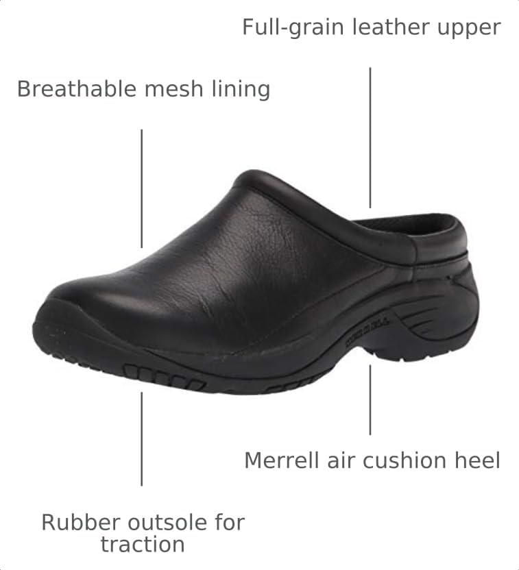 Mocasín Merrell Encore GUST 2 negro 29 cm para hombre