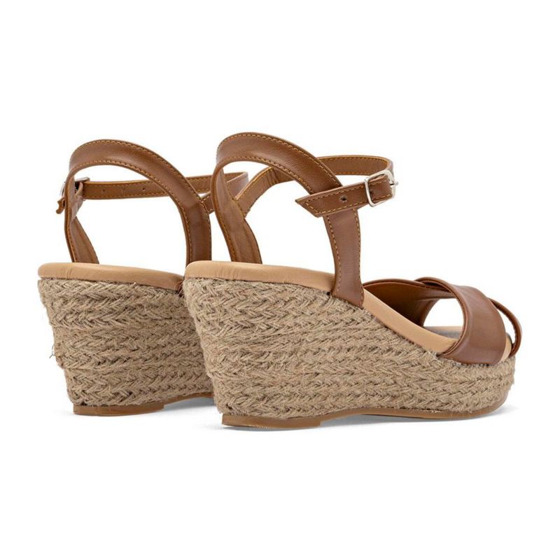 First Avenue sandalia para mujer camel cod 147555-E