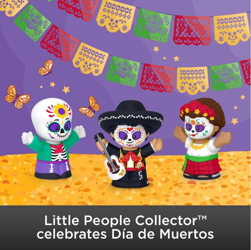 Set de figuras Little People Collector Edición Día de Muertos