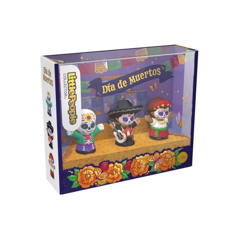 Set de figuras Little People Collector Edición Día de Muertos