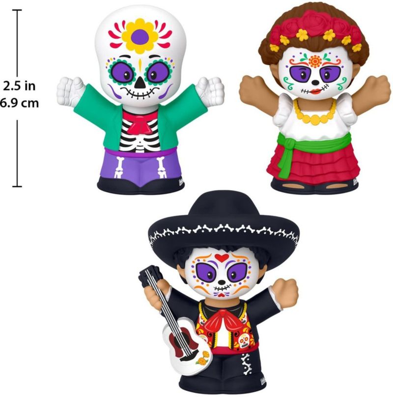 Set de figuras Little People Collector Edición Día de Muertos
