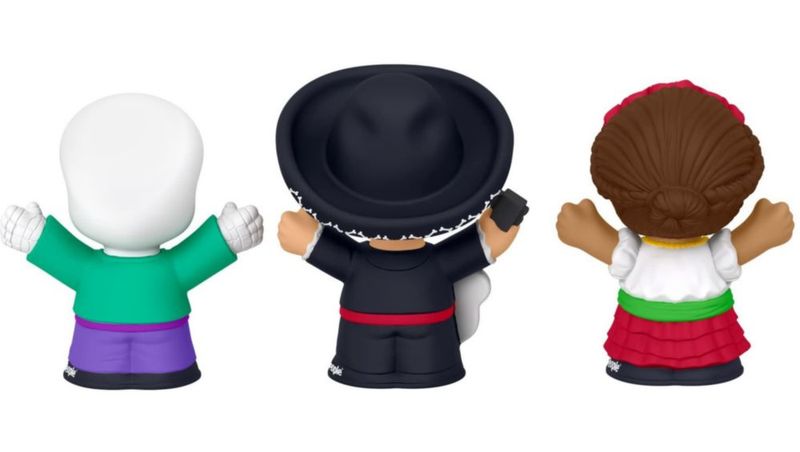 Set de figuras Little People Collector Edición Día de Muertos