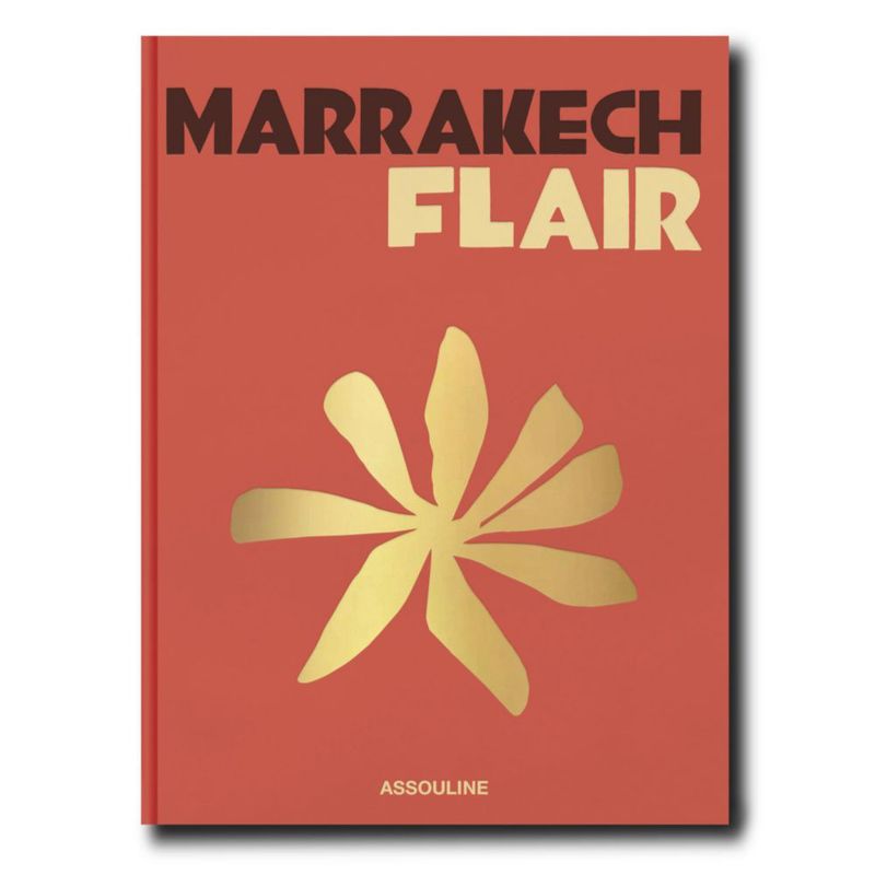 Libro Assouline Marrakech Flair 304 páginas tapa de lino