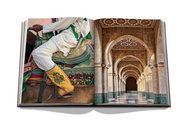 Libro Assouline Marrakech Flair 304 páginas tapa de lino