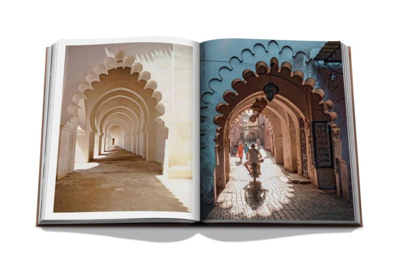 Libro Assouline Marrakech Flair 304 páginas tapa de lino