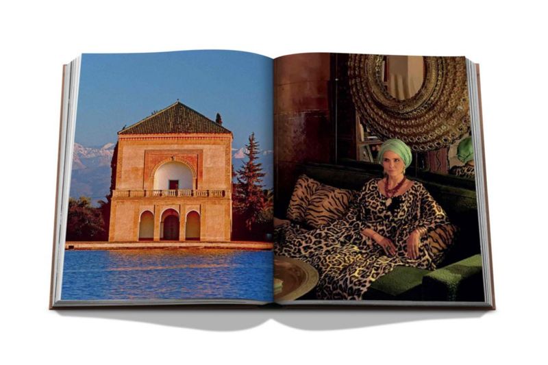 Libro Assouline Marrakech Flair 304 páginas tapa de lino