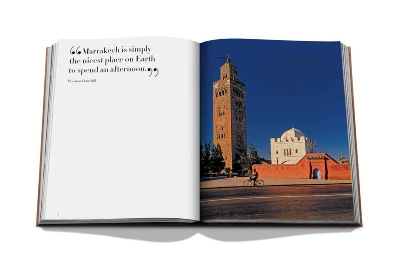 Libro Assouline Marrakech Flair 304 páginas tapa de lino