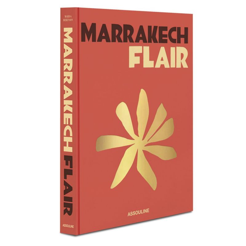Libro Assouline Marrakech Flair 304 páginas tapa de lino