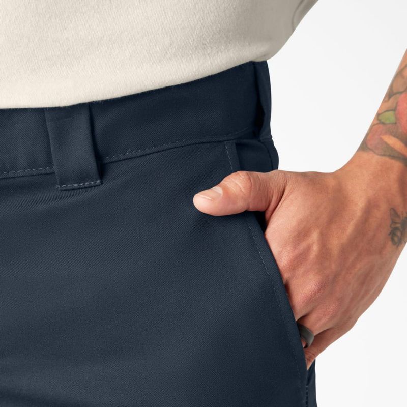 Pantalones Cargo Dickies Slim Fit Azul Marino Oscuro 28 × 32