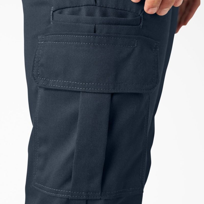 Pantalones Cargo Dickies Slim Fit Azul Marino Oscuro 28 × 32