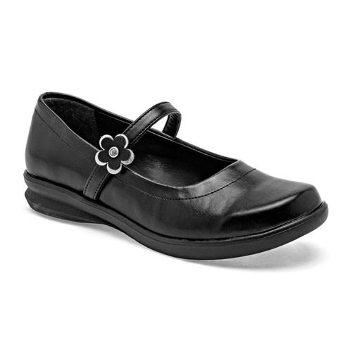 Fratta zapato escolar para mujer negro cod 146484-E