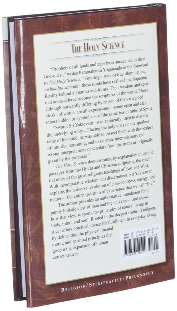 Libro Self-Realization Fellowship: La Ciencia Sagrada