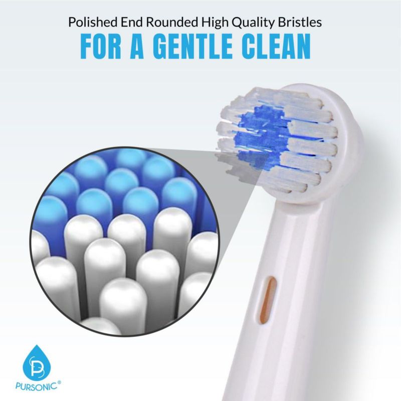 Cabezales de cepillo de dientes Pursonic Pack de 8 unidades RET200/20USB Blanco