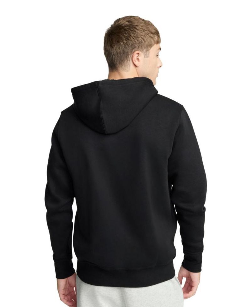 Sudadera Champion XXL Alta Negra con Cremallera Completa