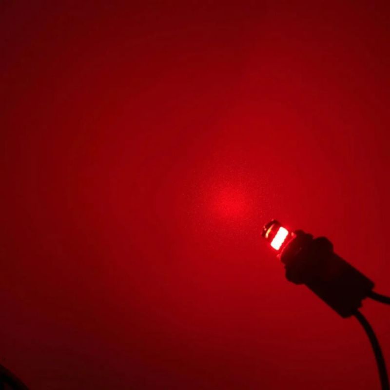 Focos Led Pellizco T10 W5w 194 168 2825 192 10Pzas Rojo