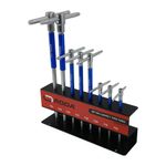 Llave t torx con agarradera giratoria set marca roda