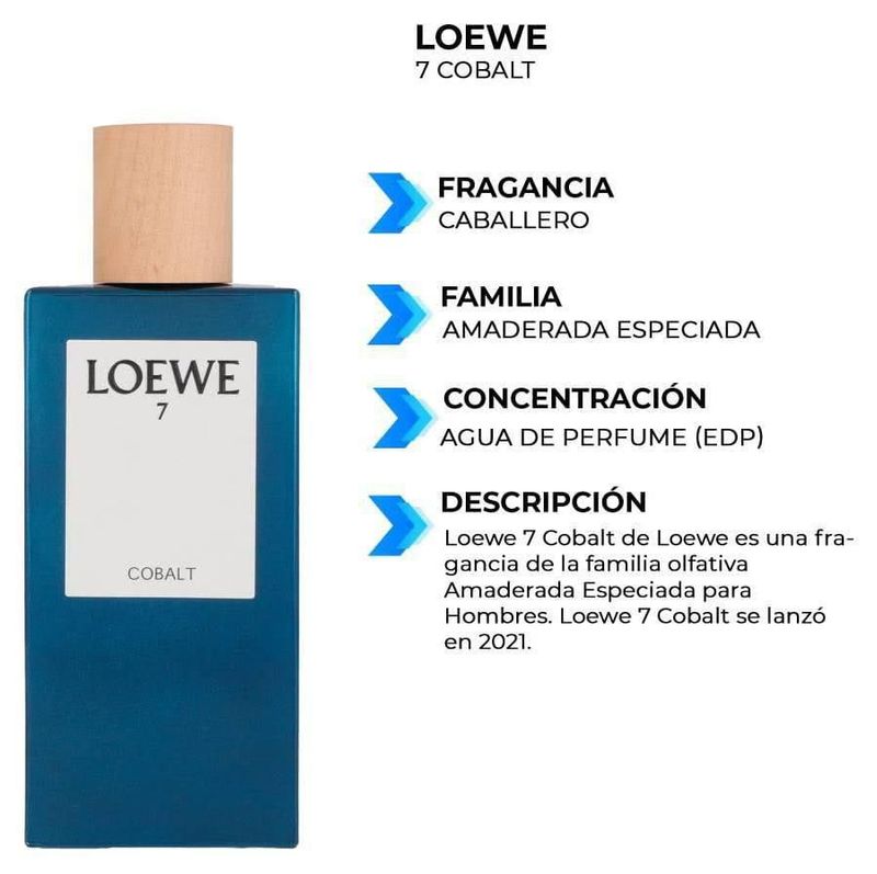 Perfume Loewe 7 Cobalt EDP Caballero 100 ml