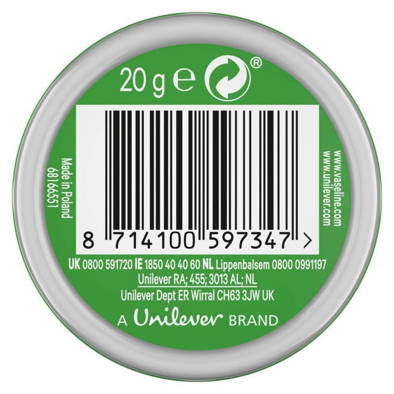 Bálsamo Labial Vaseline Aloe 20 g