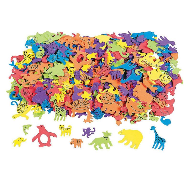 Formas de espuma Fun Express 25‑5 cm – 500 piezas