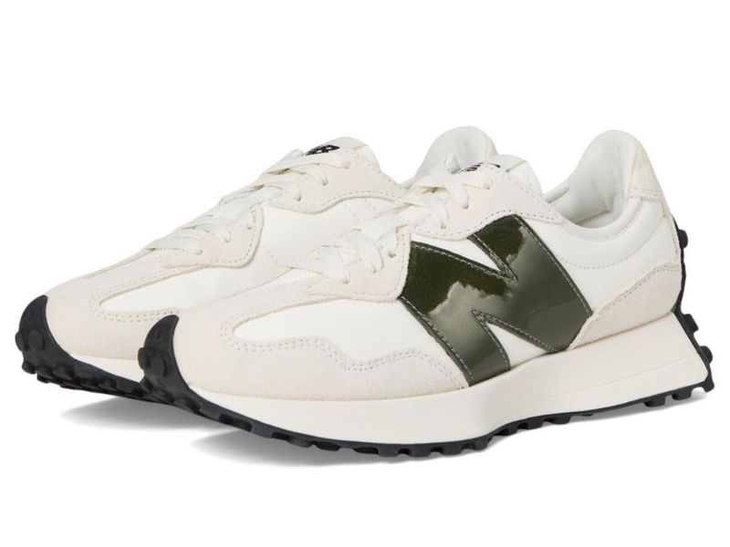 Zapatilla New Balance 327 Sea Salt/Olivine mujer talla 6M