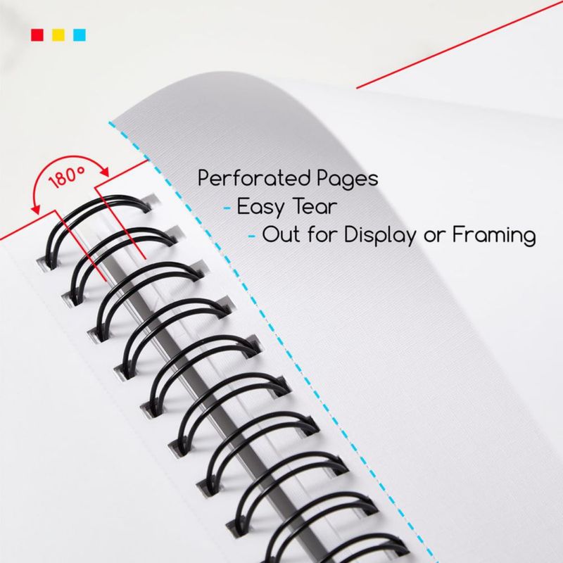 Papel para Pastel al Óleo MEEDEN 20 cm 300 gsm 30 Hojas