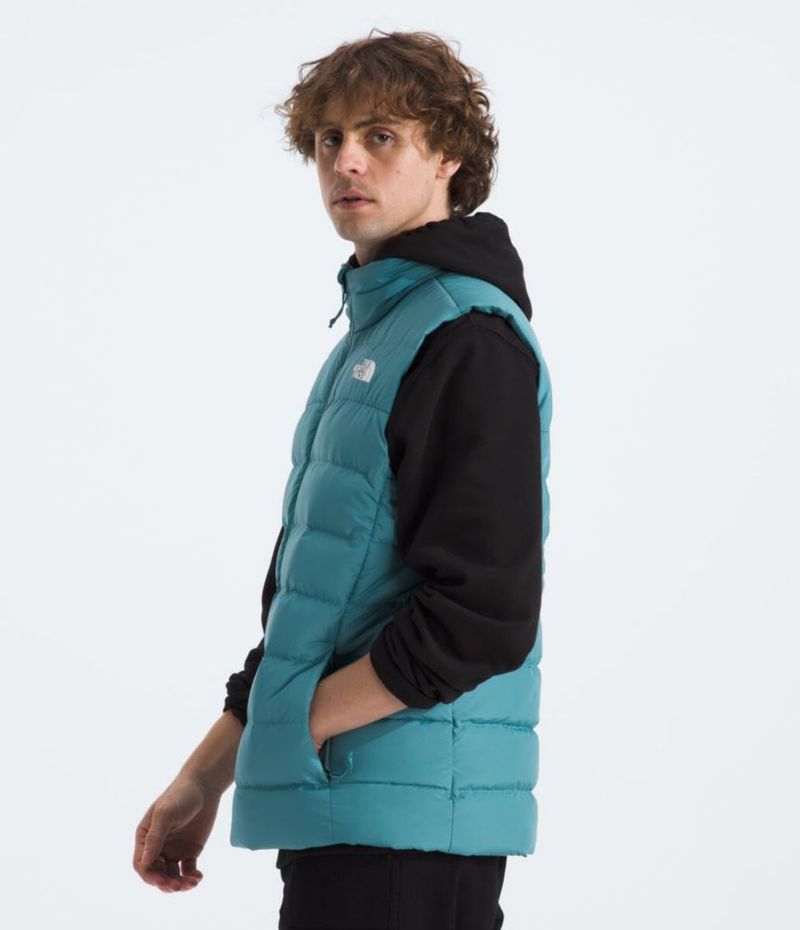 Chaleco The North Face Aconcagua 3 Azul Alga Talla Grande