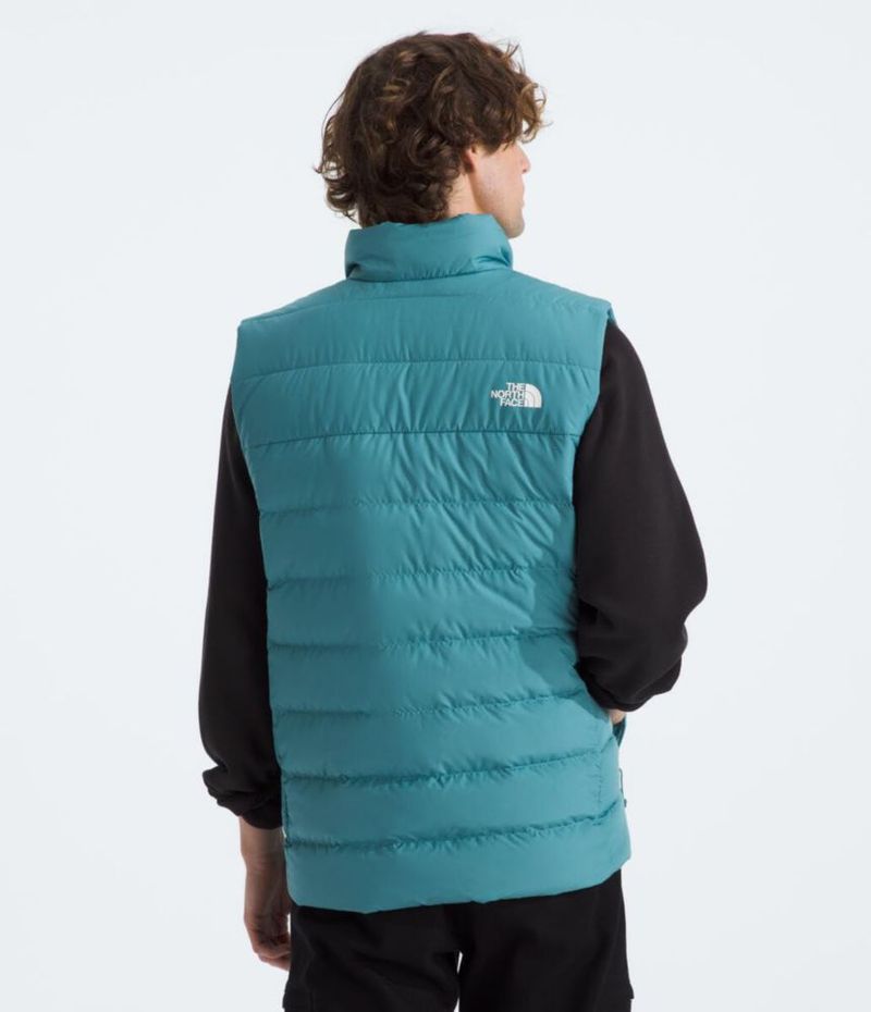 Chaleco The North Face Aconcagua 3 Azul Alga Talla Grande