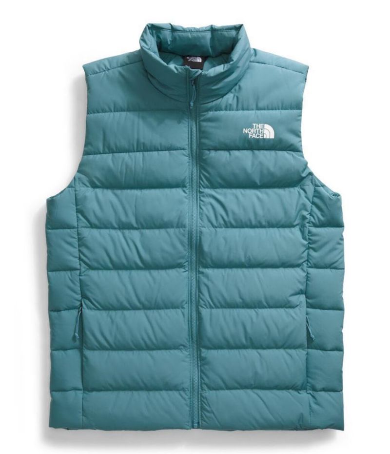 Chaleco The North Face Aconcagua 3 Azul Alga Talla Grande